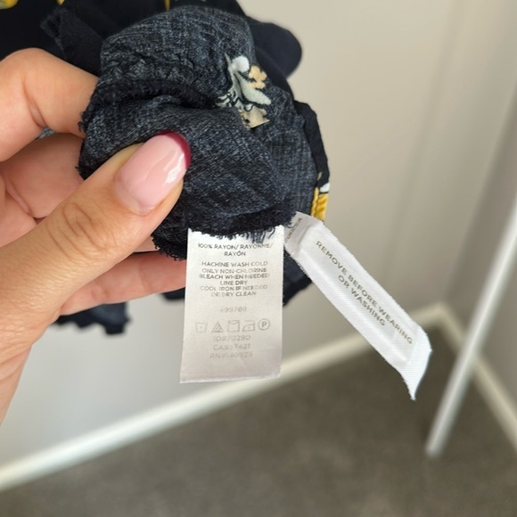 Loft Button Front Summer Floral Dress - Picture 5 of 5